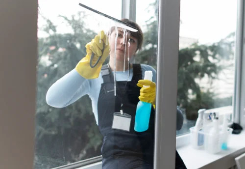 Nettoyage de vitres intérieures et extérieures à Préval